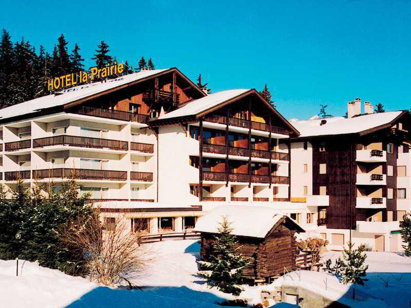 Hotel La Prairie Crans-Montana Bagian luar foto