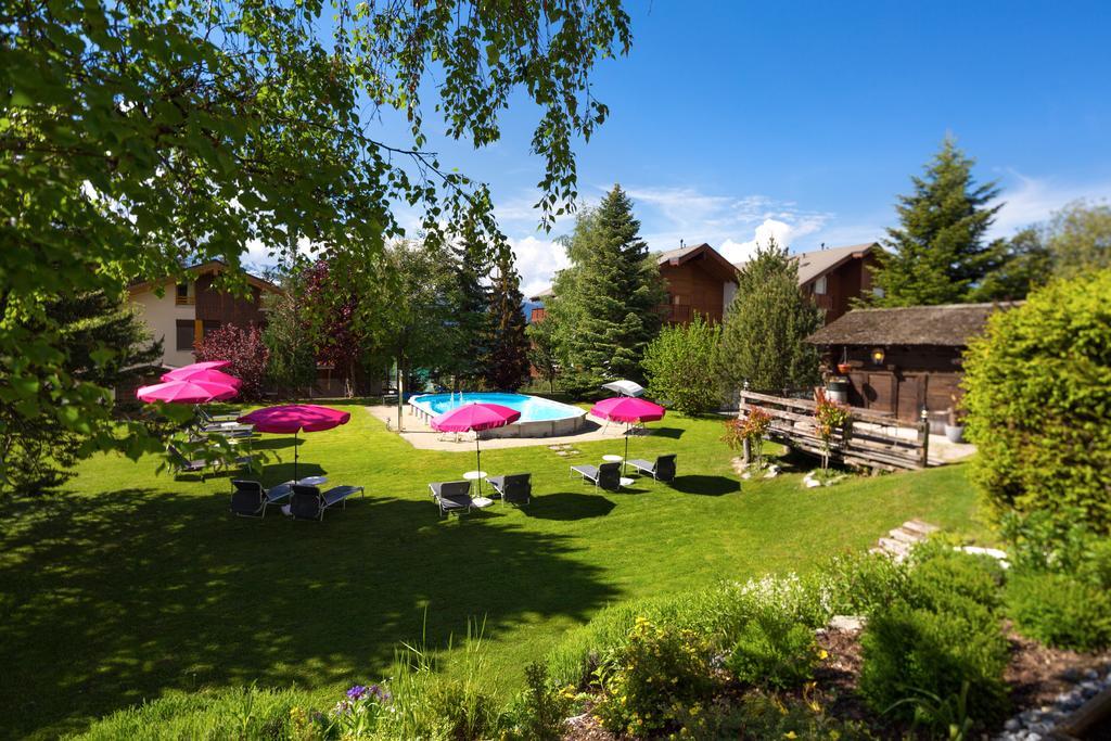 Hotel La Prairie Crans-Montana Bagian luar foto