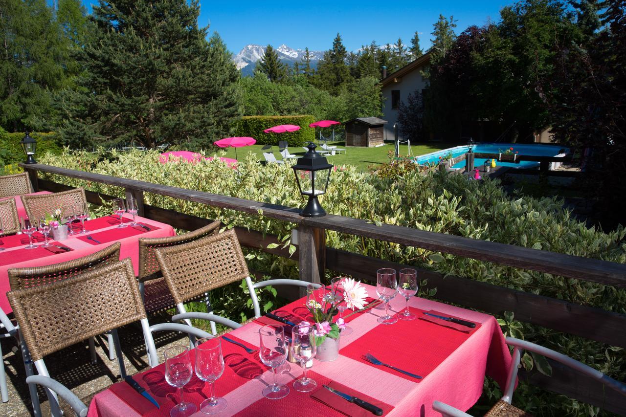 Hotel La Prairie Crans-Montana Bagian luar foto