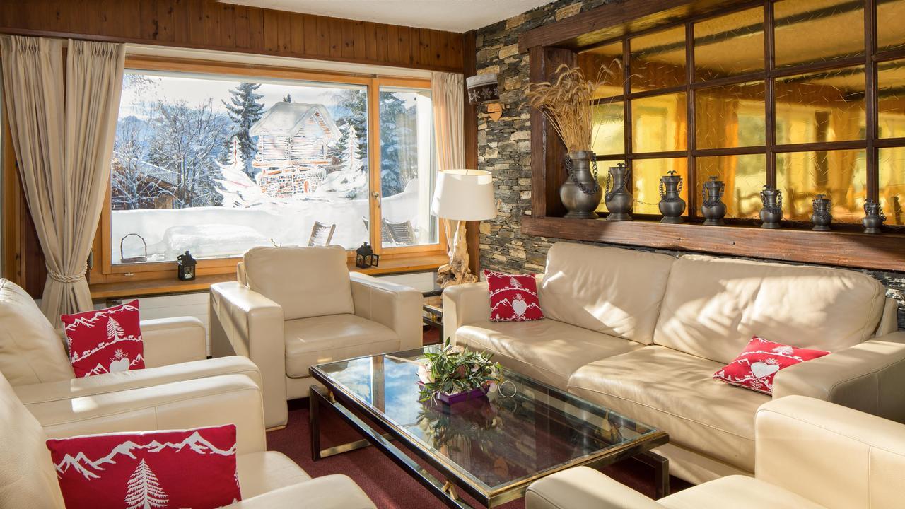 Hotel La Prairie Crans-Montana Bagian luar foto