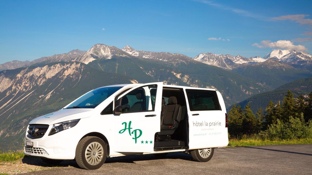 Hotel La Prairie Crans-Montana Bagian luar foto